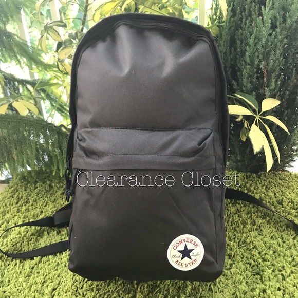 NWT Converse EDC Poly Backpack CO Black - Picture 2 of 8